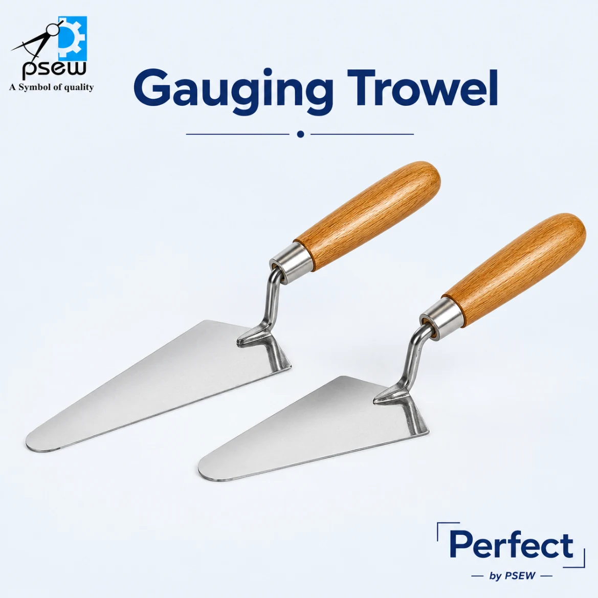 Gauging Trowel (100–150-200 mm Blade)