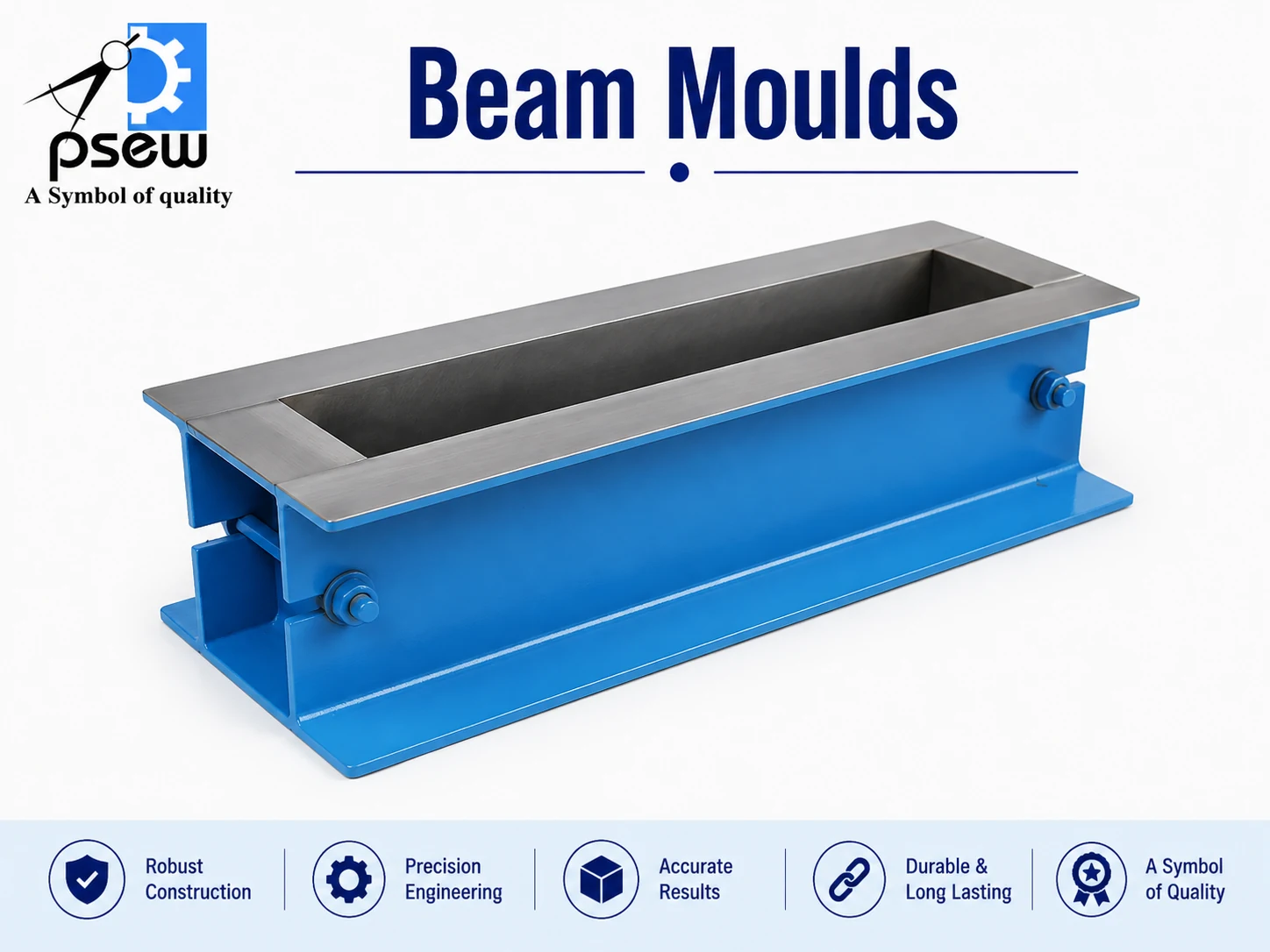 Beam Mould (100x100x500 mm / 150x150x700 mm)