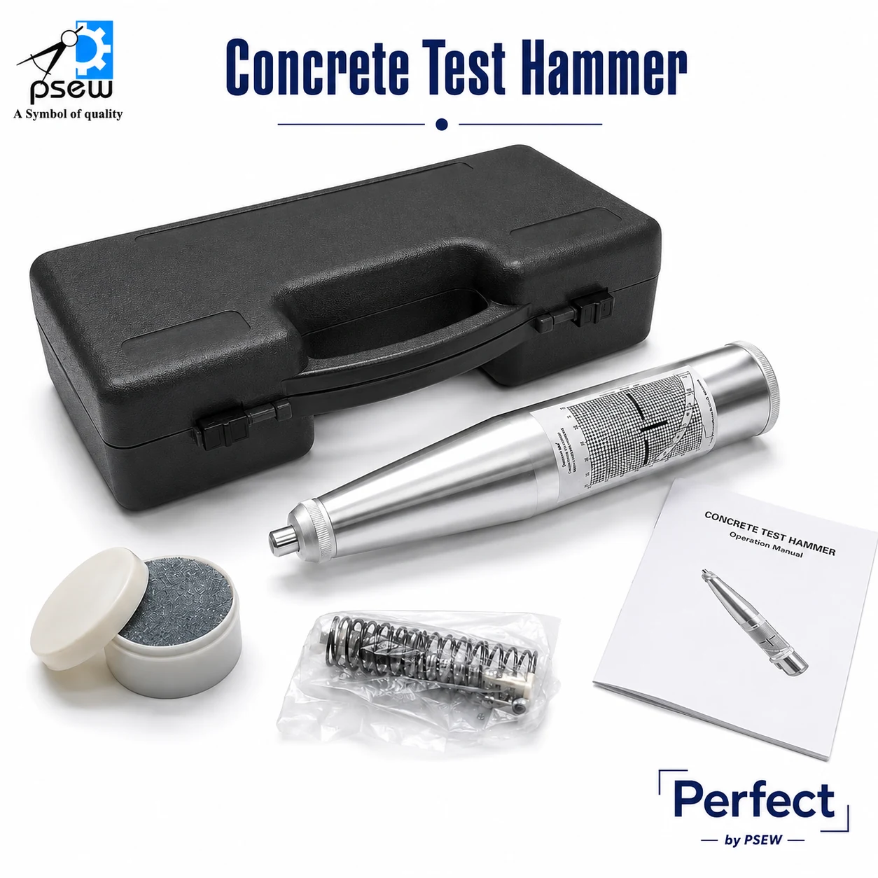 Concrete Test Hammer (Rebound Hammer)