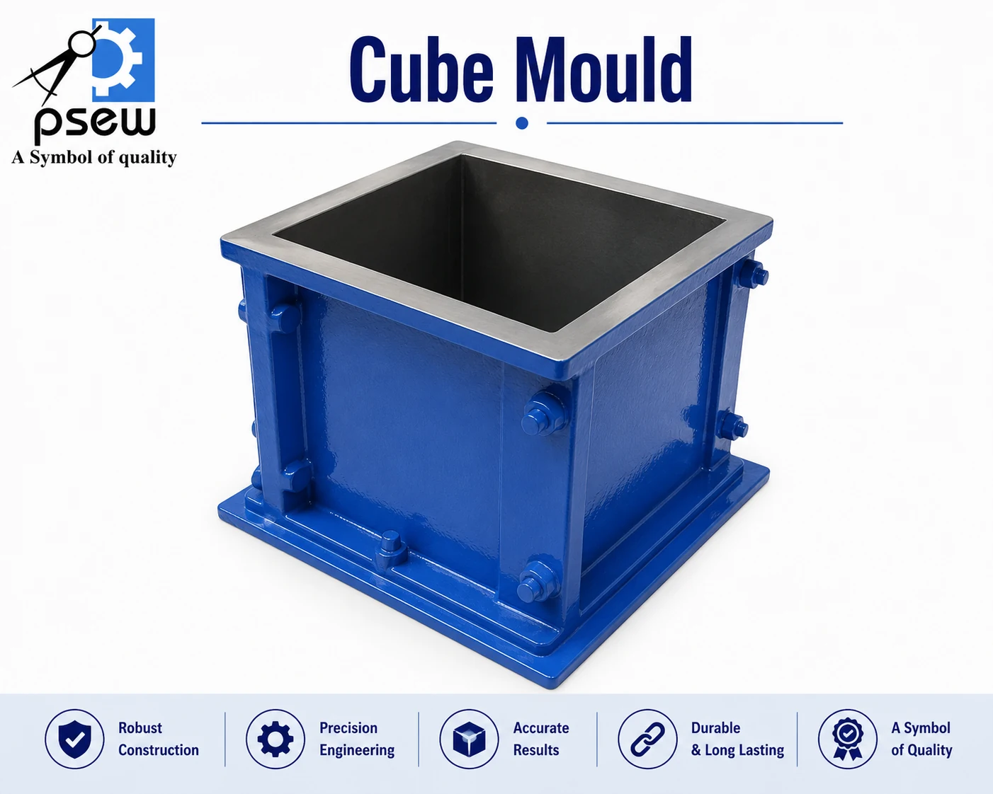 Cube Mould (100 mm / 150 mm)